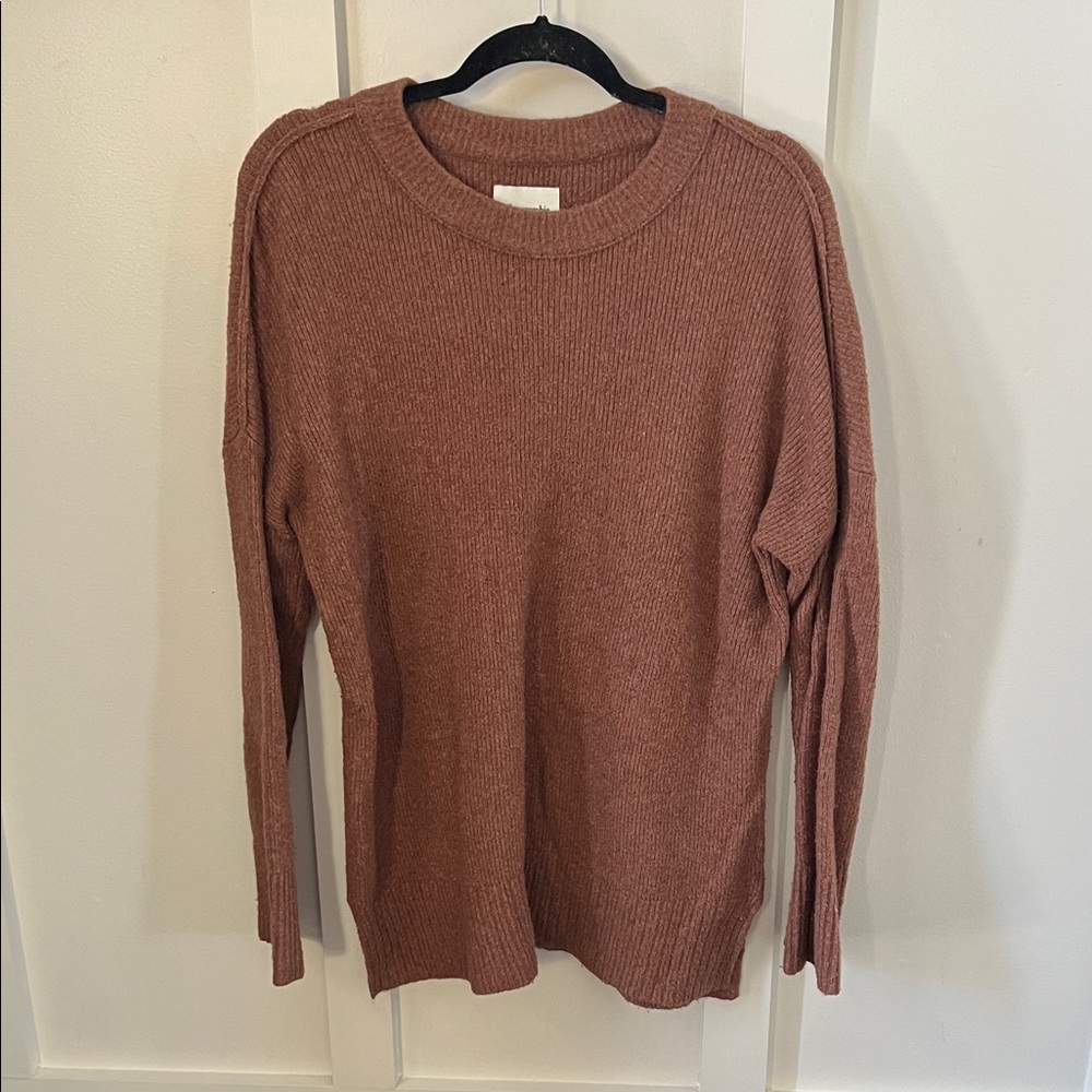 Abercrombie Brown Knit Sweater